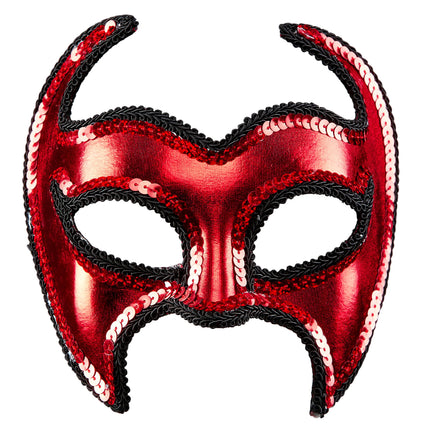 Maska na Halloween Devil Metallic