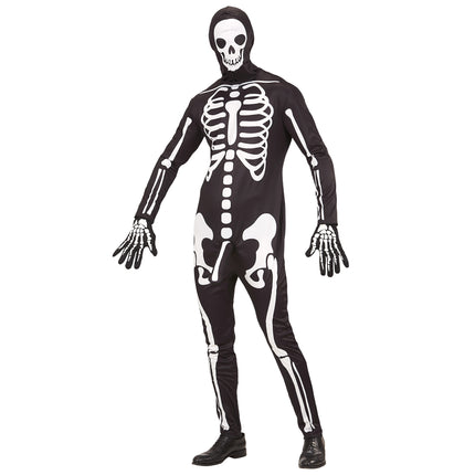 Kostium na Halloween dla mężczyzn Szkielet 3-częściowy