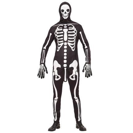 Kostium na Halloween dla mężczyzn Szkielet 3-częściowy