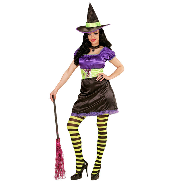 Strój na Halloween Czarownica 2-częściowy