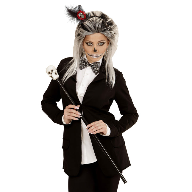 Zestaw akcesoriów na Halloween Opaska do włosów i kokarda Metellic 2 szt