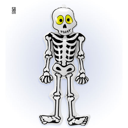 Nadmuchiwany szkielet na Halloween 56 cm