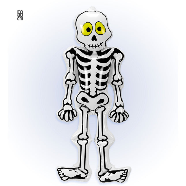 Nadmuchiwany szkielet na Halloween 56 cm