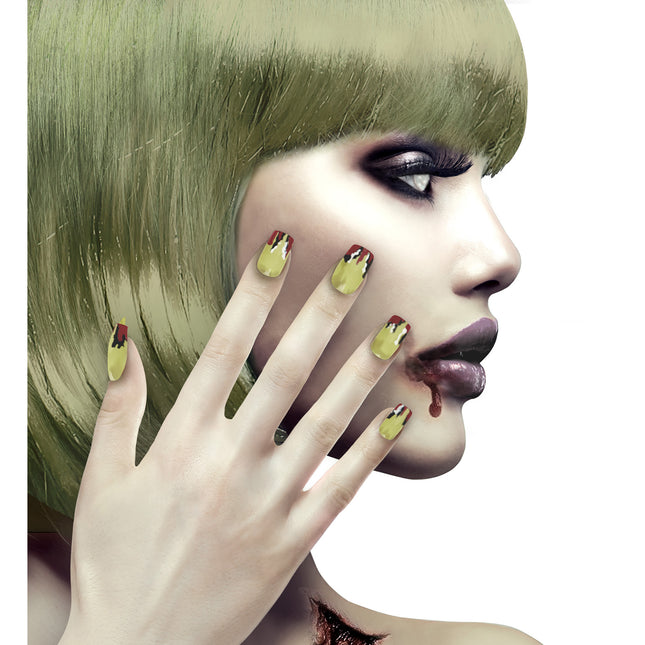 Halloween Fake Nails Zombie