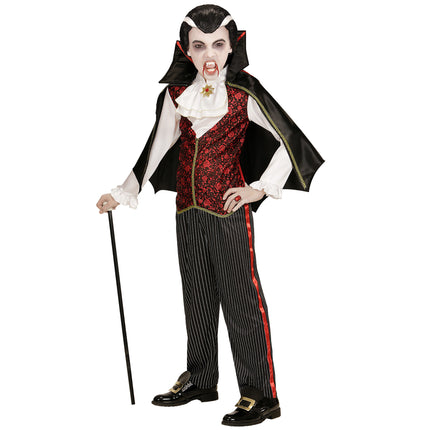 Kostium na Halloween chłopiec wampir 5 szt