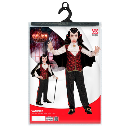 Kostium na Halloween chłopiec wampir 5 szt