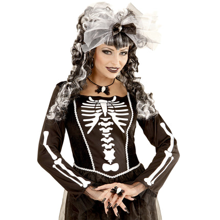 Pierścień Halloween Czaszka