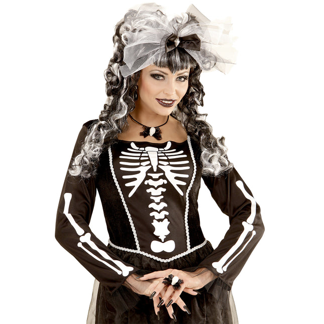 Pierścień Halloween Czaszka