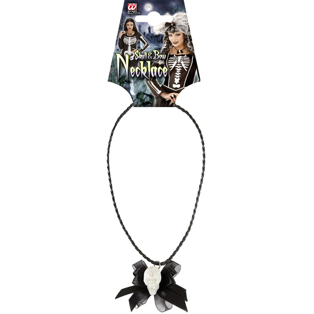 Naszyjnik na Halloween Czaszka