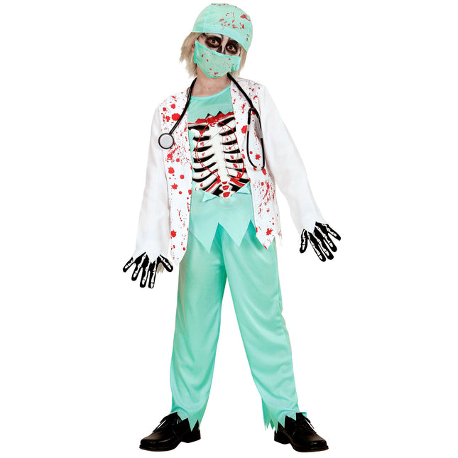Kostium na Halloween Dziecięcy lekarz zombie