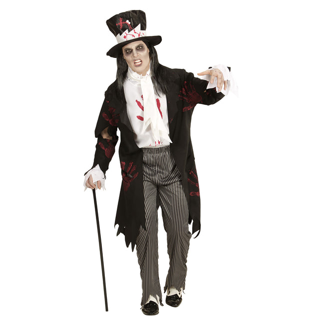 Kostium na Halloween Męski Pan Młody Zombie
