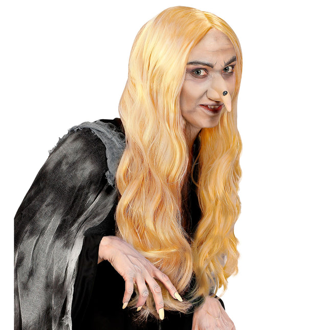 Peruka czarownicy blond Morgana