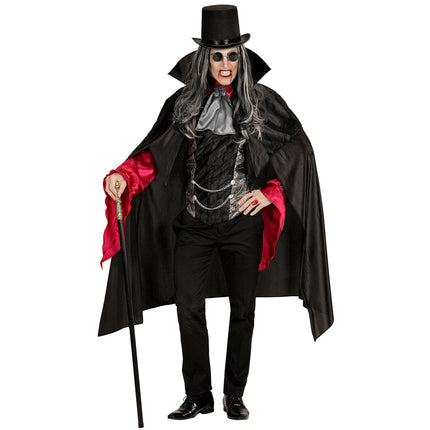 Kostium na Halloween Czarny męski wampir