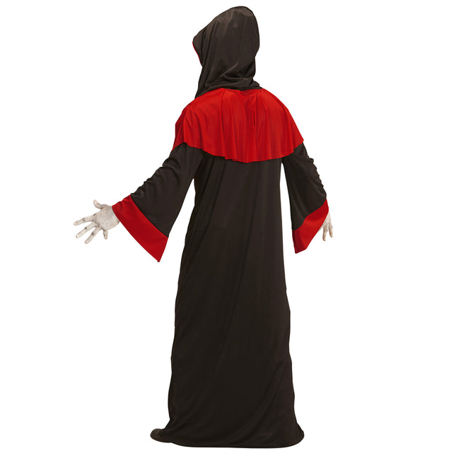 Kostium na Halloween Czarny czerwony męski demon