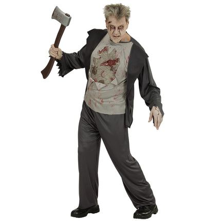 Kostium na Halloween Czarny męski Zombie