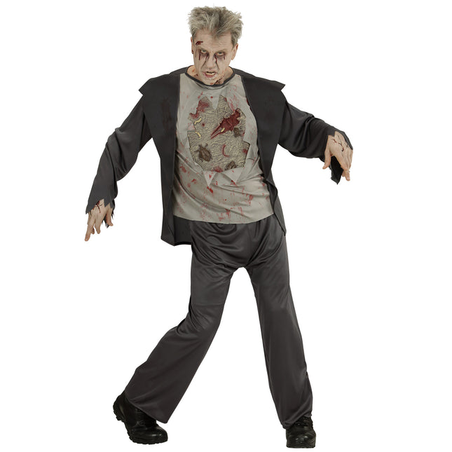 Kostium na Halloween Czarny męski Zombie