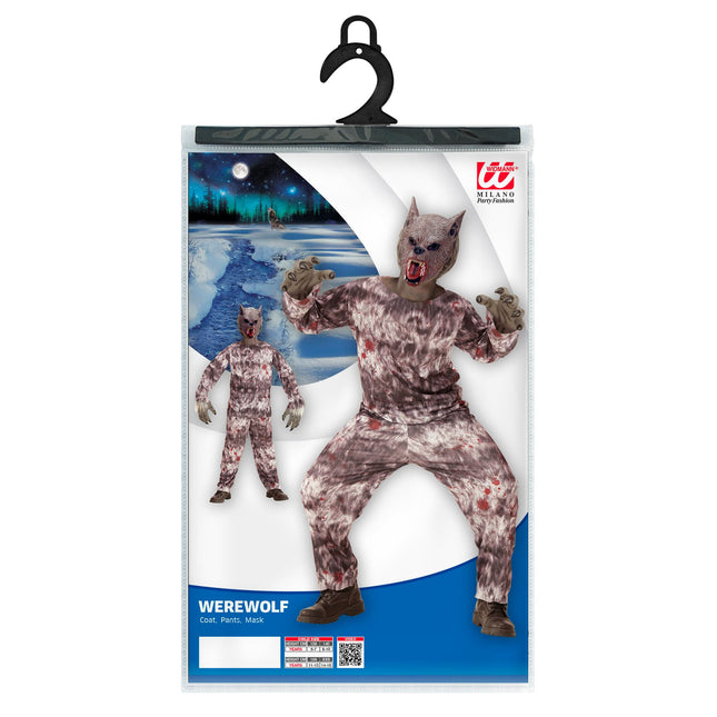 Kostium na Halloween dla dziecka Wilkołak