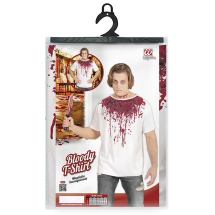 Halloweenowa koszula męska Krwawa