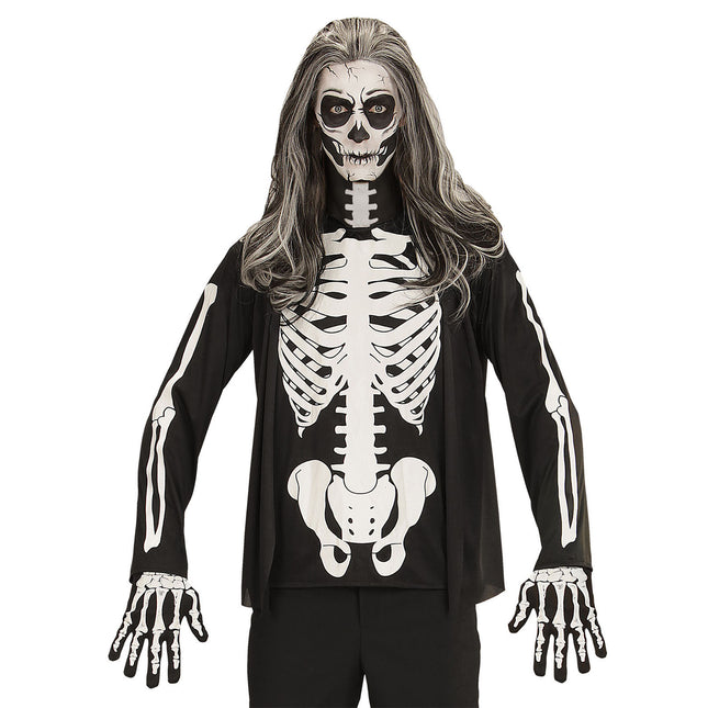 Koszula na Halloween Szkielet