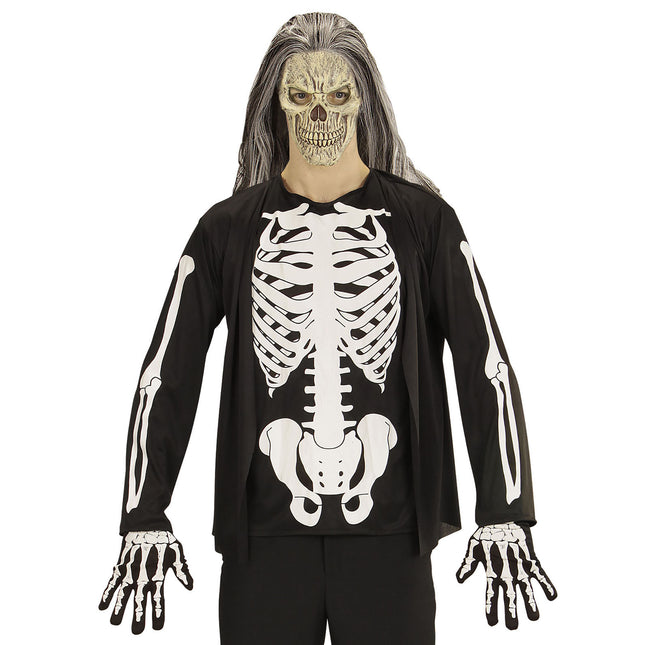 Koszula na Halloween Szkielet
