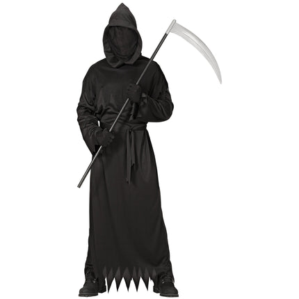 Czarny męski kostium grabarza na Halloween