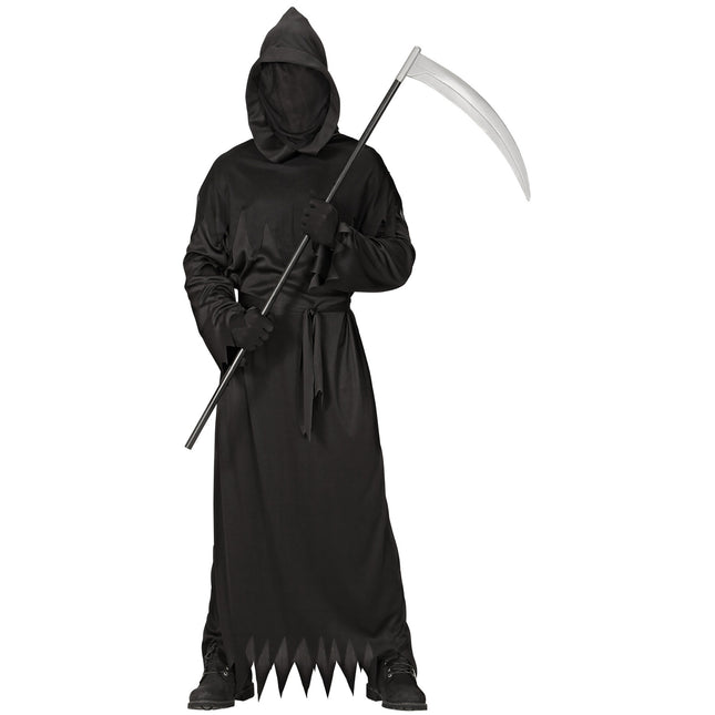 Czarny męski kostium grabarza na Halloween