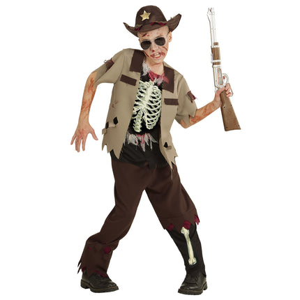 Kostium na Halloween Chłopiec Zombie Kowboj
