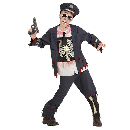 Kostium na Halloween Chłopiec Policja Zombie