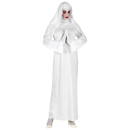 Kostium na Halloween Biały damski bez ducha