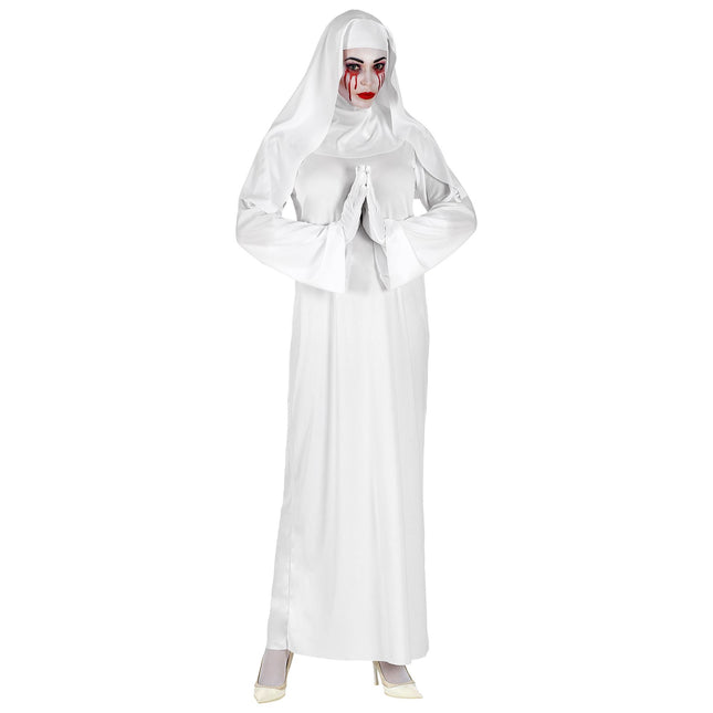Kostium na Halloween Biały damski bez ducha