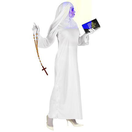 Kostium na Halloween Biały damski bez ducha