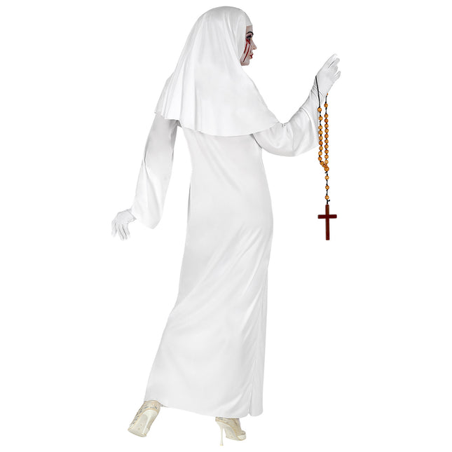 Kostium na Halloween Biały damski bez ducha