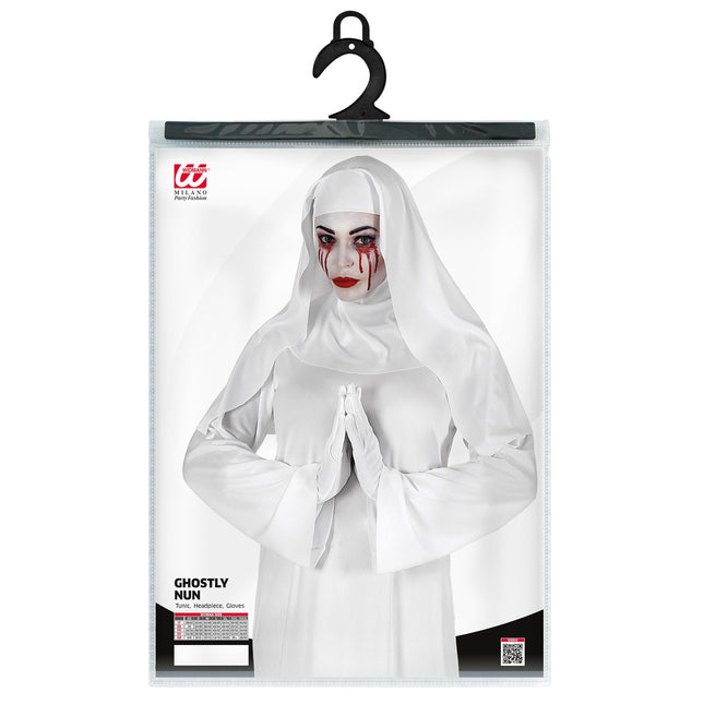 Kostium na Halloween Biały damski bez ducha