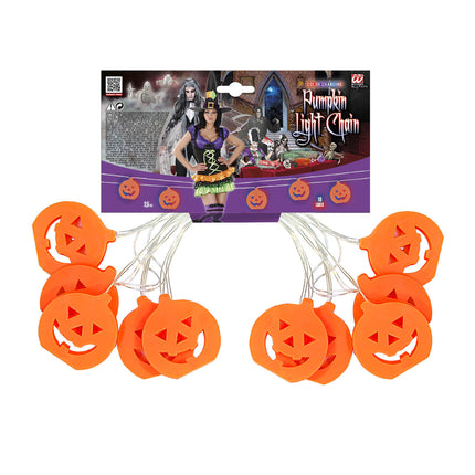 Halloweenowa girlanda dyniowa 2,5 m
