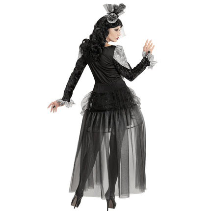 Halloweenowa sukienka damska hrabina