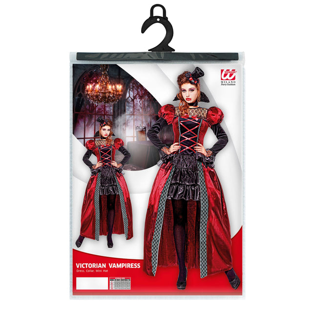Kostium damski na Halloween Wampir 3-częściowy