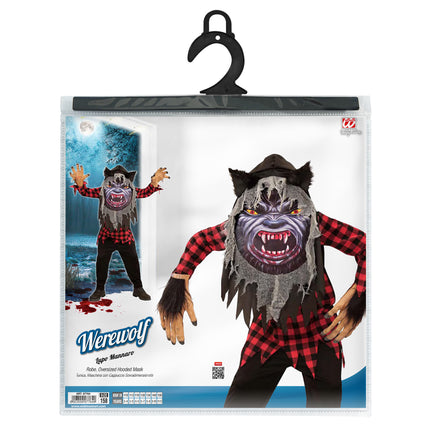 Kostium na Halloween Szary wilkołak