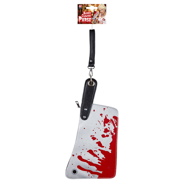 Torba na Halloween Sztuczna krew z noża