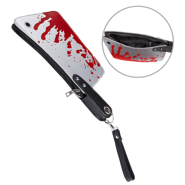 Torba na Halloween Sztuczna krew z noża