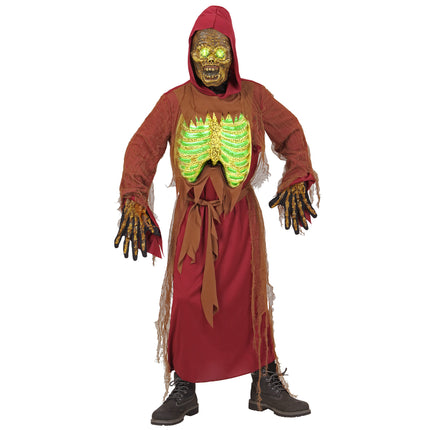 Kostium na Halloween Zielony Dziecko Zombie Szkielet