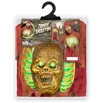 Kostium na Halloween Zielony Dziecko Zombie Szkielet