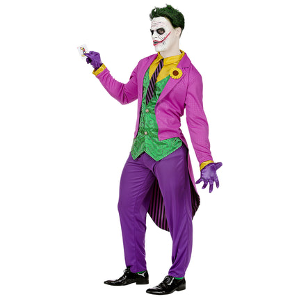 Kostium na Halloween Joker męski różowy