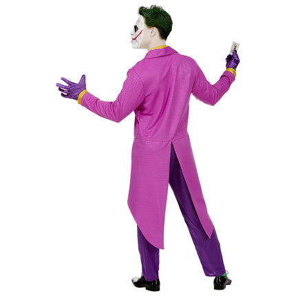 Kostium na Halloween Joker męski różowy
