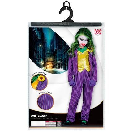 Kostium na Halloween Dziecko Klaun Zło