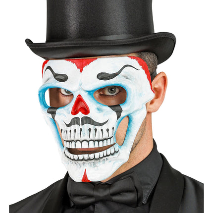 Dia De Los Muertos Maska Kolorowy Człowiek