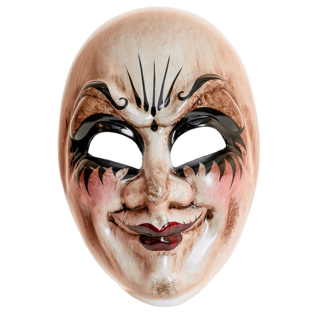 Maska na Halloween Lalka Straszny Człowiek