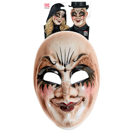 Maska na Halloween Lalka Straszny Człowiek