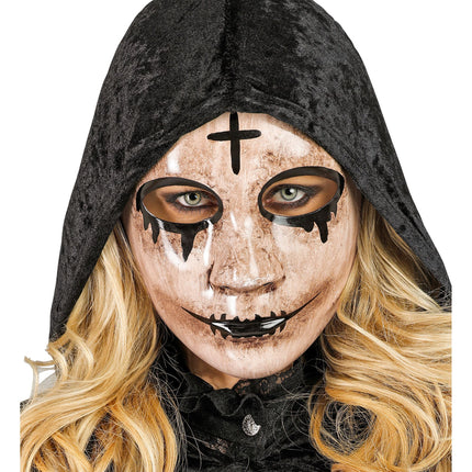 Maska na Halloween Straszna lalka