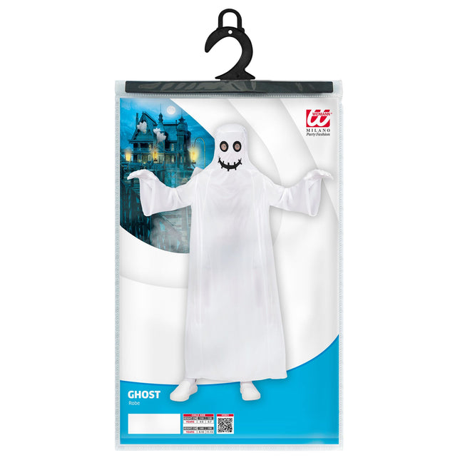 Kostium na Halloween Biały dziecięcy szlafrok ducha