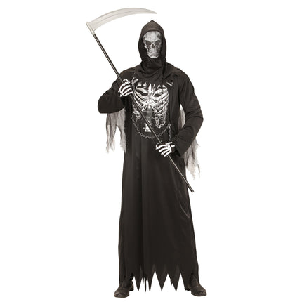 Kostium na Halloween Męski szkielet żniwiarza